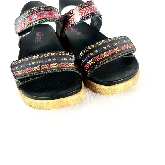 NWOT Alegria wedge sandals - Picture 4 of 6